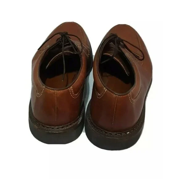 Allen Edmonds 1951 Wilbert Split Toe Derby Dress Shoes Brown  display picture 1